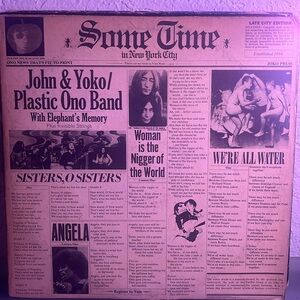 Sometimes In New York City, John Lennon